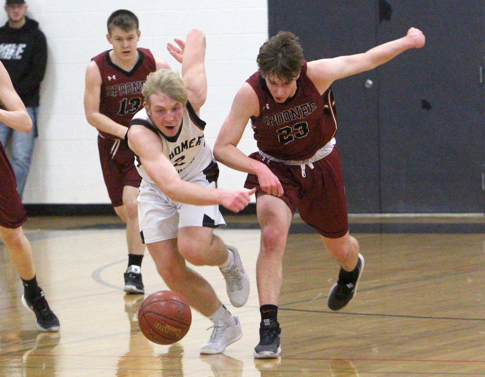 Spooner at Bloomer boys basketball 3-3-20